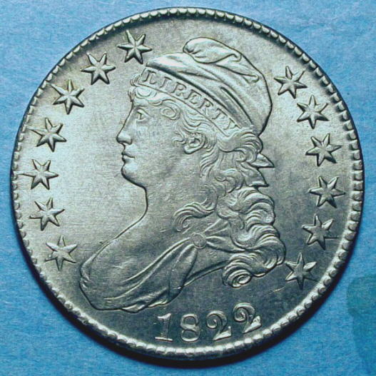 1822/1-Bust-Half..overton-101